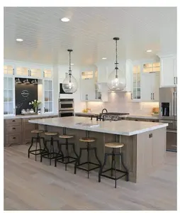 1601094584656 Armoire de cuisine en chêne blanc laqué sur mesure avec <span class=keywords><strong>colonne</strong></span> Roma - Product Image 5