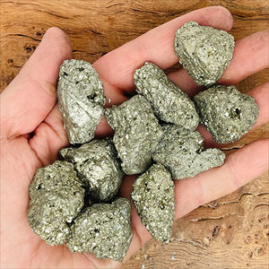 Piedras de Pirita Natural al por Mayor, Pequeños Trozos de Pirita Amarilla, Cristales Crudos para Decoración del Hogar y Fabricación de Joyas - Product Image 3