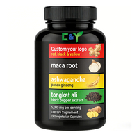 Capsules de Maca Ginseng Entières - Extrait de Maca Ginseng