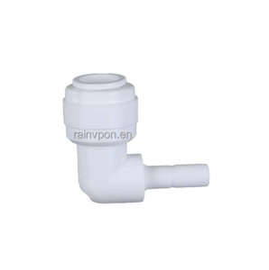 RO Y Type 3/8 pouces tube OD eau bidirectionnelle connexion rapide raccords de Tube en plastique blanc Push Connect filtres à eau en plastique - Product Image 6
