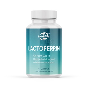 Cápsulas de Lactoferrina OEM ODM de Venta Caliente, Suplementos para un Apoyo Inmunológico Saludable y Absorción de Hierro - Product Image 1