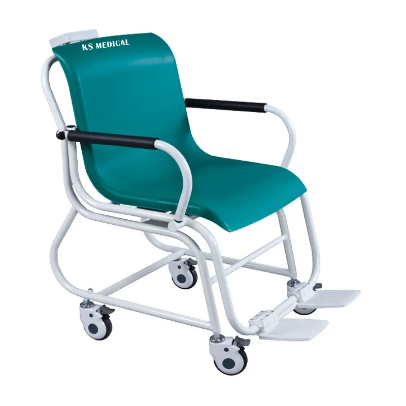 KSMED balance électronique pour fauteuil roulant pour dialyse médicale balance pour centre d'hémodialyse avec roue
