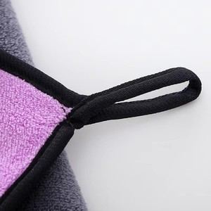 Serviette de lavage de voiture professionnelle sans bordure en microfibre corail 500GSM, séchage rapide, tissée - Product Image 6