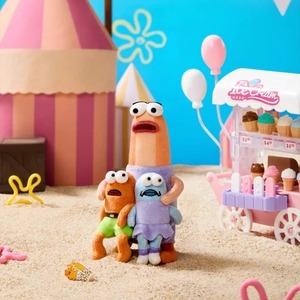 SpongeBob's Day Bikini Bottom Residents Series PVC <span class=keywords><strong>1</strong></span>/6 Scale Blind Box Toys Kawaii Keychain Doll Decorative Pendant Anime Figure - Product Image 3