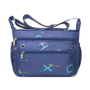 Women's Crossbody Bag Multi Compartment Water Resistant Shoulder Bag For Everyday Use Light Green - Product Image 5