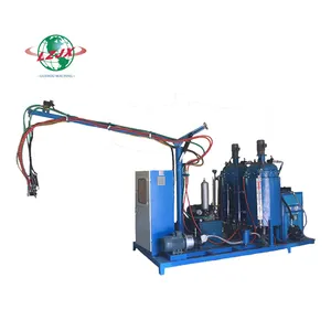 Automatic Full Set Ground Rail Pu production line High Pressure Foam Injection Machine Polyurethane