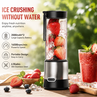 Draagbare blender, sapcentrifuge, 126W, hoge snelheid, persoonlijke blender voor de keuken, oplaadbare sapcentrifuge