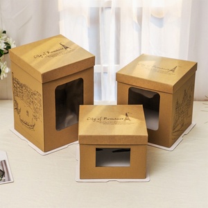 Alta qualità sostenibile Eco-Friendly cibo bar portatile scatole di imballaggio di carta per prodotti da forno biscotti pasticcini - Product Image 2