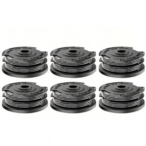 F016800351 6 pack Trimmer Line Spool Head 1.6mm/20FT <b>String</b> Trimmer AutoFeed For Lawn Mower ART 24/27/30/30-36 Li Strimmer - Product Image 1