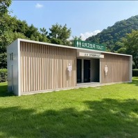 Offre Spéciale : Toilettes Portables Intégrées JY pour Maisons Conteneurs Modernes avec Réservoir d'Évacuation, en Plastique Écologique pour le Camping en Extérieur