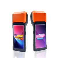 Nouveau Terminal POS Portable H10S H10SE 5.5 pouces avec Imprimante Thermique Intégrée, Machine de Paiement Mobile avec Logiciel