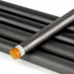 Queue de billard 1/2 en fibre de carbone 100% avec pointe de 13 mm, huit styles chinois noirs – Têtes de snooker petites/moyennes/grandes - Product Image 2