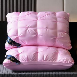 Bantal <span class=keywords><strong>Hotel</strong></span> Seri Mewah Bulu Angsa, Isi Inti Bantal Bulu Bebek 100% Serat Polyester, Bantal <span class=keywords><strong>Hotel</strong></span> Empuk - Product Image 4