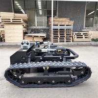 Tondeuse à gazon robotisée télécommandée AI pour l'agriculture, homologuée CE, de la marque LAWNIO
