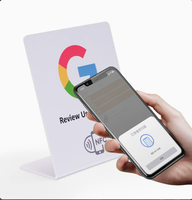 Autocollants de carte de visite NFC réinscriptibles étanches 13,56 MHz, carte de membre, 144 octets de mémoire, puce NTAG213 1K, adhésif RFID acrylique