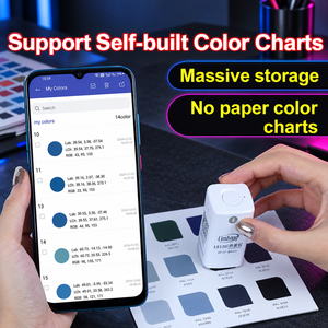 Analizador de Color Portátil LS170 con Tarjeta de Color Electrónica para Comparación Delta E y Control de Calidad - Product Image 4