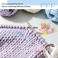Marqueurs de mailles métalliques en forme de D durables, anneaux de verrouillage robustes pour le tricot, le crochet et le bricolage, vente en gros, logo personnalisé