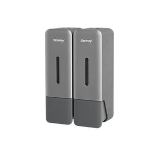 Dermey 2024 distributore manuale di sapone in plastica in ABS Gel doccia sapone per le mani a parete piatto detersivo per sapone liquido bagno - Product Image 1