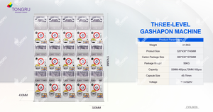 Originele fabrikant capsule speelgoed automaat mini twisted gacha gachapon automaat met muntinworp en kaartbetaling - Product Image 4