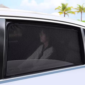 Pare-soleil de voiture Proton série pare-soleil de fenêtre usine personnalisé OEM <span class=keywords><strong>anti</strong></span> UV magnétique maille d'aspiration pare-soleil - Product Image 4