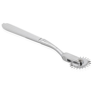 Rouleau de stimulation argenté pour massage, équipement d'entraînement sexuel, équipement de punition et de tortion, produits sexuels SM pour adultes, accessoires sexuels - Product Image 1