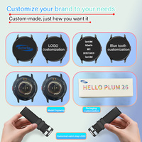 ساعة ذكية H88 بتقنية 4G LTE مع شاشة AMOLED وفتحة لبطاقة SIM واتصال مستقل وتقنية NFC وتحديد المواقع GPS للسيدات، إصدار جديد بحزام سيليكون