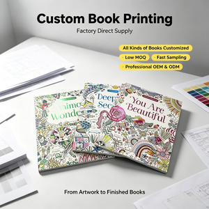 Livres de coloriage pour adultes à impression personnalisée <span class=keywords><strong>livre</strong></span> de coloriage pour enfants <span class=keywords><strong>livre</strong></span> de notes de peinture d'impression pour enfants et adultes - Product Image 1
