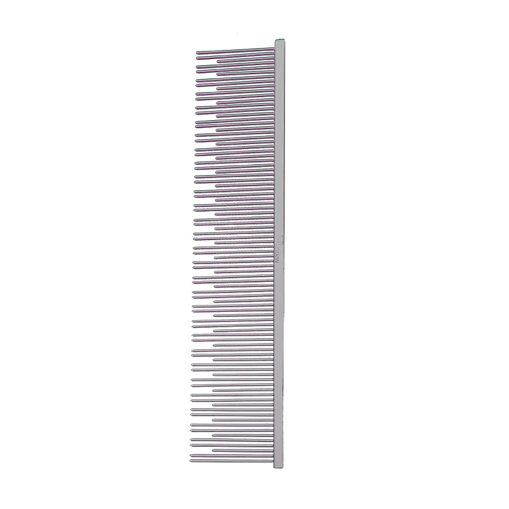 CIDON Steel CD-11 Long and Short Teeth Comb for Dogs & Cats Removes Knots Mats and Tangles Combs