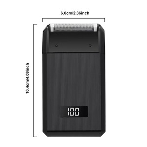 OEM Men Foil <b>Shaver</b> Razor Wet/Dry Double-Use Waterproof Electric Li-ion <b>Battery</b> 60-Minute Runtime Beard Trimmer Body Groomer - Product Image 3