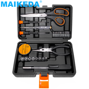 26pcs Hand Tools Woodworking Multi Tool With Plastic Box Socket Set Household Screwdriver Tool Sets