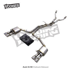 <span class=keywords><strong>Escape</strong></span> Catback con Válvula Automática para <span class=keywords><strong>Audi</strong></span> S4/<span class=keywords><strong>S5</strong></span> B8 3.0T 2013-2019, Tubo de Silenciador de <span class=keywords><strong>Escape</strong></span> de Titanio con Kits de Control Remoto - Product Image 2
