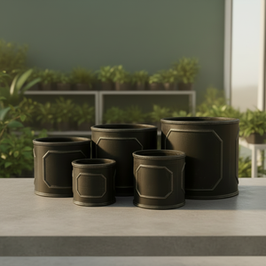 <span class=keywords><strong>Pot</strong></span> de fleurs <span class=keywords><strong>en</strong></span> ciment de style europé<span class=keywords><strong>en</strong></span>, grand, écologique, léger, avec trou de drainage, design vintage minimaliste, <span class=keywords><strong>pour</strong></span> jardin - Product Image 3