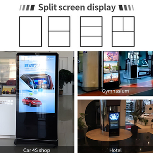 Dọc màn hình cảm ứng trong nhà Road tầng thường vụ quảng cáo kỹ thuật số <span class=keywords><strong>LCD</strong></span> hiển thị kiosk cao cấp biển người chơi signage - Product Image 2