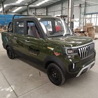Le camionnette électrique la plus populaire, carrosserie 4 portes, capacité de charge de 2000 kg, moteur haute performance de 50 kW pour les opérations en extérieur