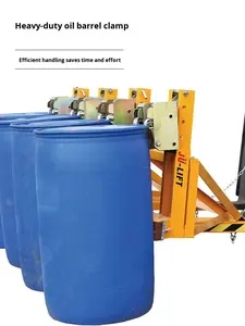 JU-LIFT DG Model Zware uitvoering dubbele trommelklem heftruck adelaarsbek-emmer grijper losser vatgreep - Product Image 4