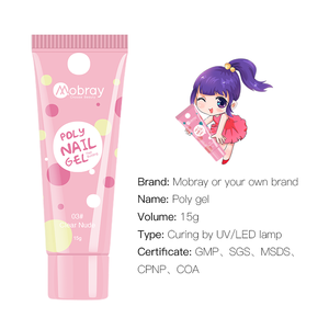 Kit Gel Poly UV LED per Unghie Non Tossico Fai-da-Te di Design Francese con Etichetta Privata OEM, Smalto Gel Semipermanente Collezione Occhio di Gatto - Product Image 5