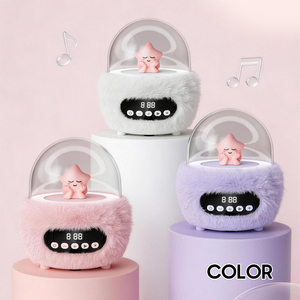 ลำโพงคาราโอเกะแบบพกพาสำหรับซับวูฟเฟอร์เบส 5.4 นิ้ว พร้อมไมโครโฟนไร้สายในตัว 2 ตัว ชาร์จผ่าน USB ไฟ LED RGB สำหรับงานปาร์ตี้คาราโอเกะในครอบครัว - Product Image 1