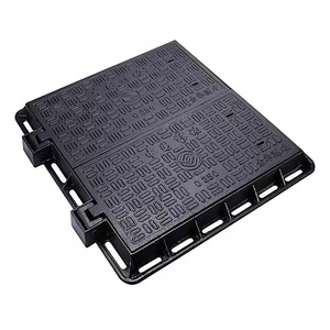 Duurzame vierkante rioolputdeksel van ductiel gietijzer, EN124-norm, CE/ISO9001 gecertificeerd, maatwerk mogelijk, Hangxing - Product Image 3