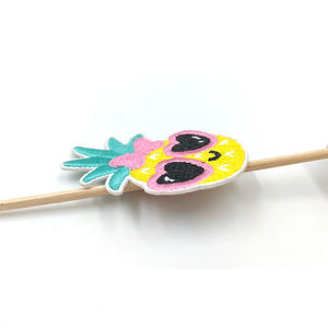 Bán Buôn Dễ Thương Và Vui Vẻ 3D Chenille Thêu Các Bản Vá Lỗi DIY Trẻ Em Trang Trí Chanh Vá Thêu Phim Hoạt Hình Trái Cây Các Bản Vá Lỗi - Product Image 4