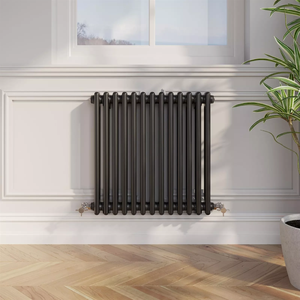 <span class=keywords><strong>Radiateur</strong></span> en acier <span class=keywords><strong>mural</strong></span> de style traditionnel en <span class=keywords><strong>fonte</strong></span> blanche de 600x605mm Source de chaleur à économie d'énergie pour garder la maison au chaud - Product Image 3