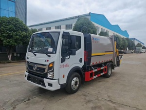 Camion à ordures compacteur 4x4/4x2, nouveau camion de collecte des déchets diesel, réservoir d'eaux usées monté à l'arrière de 130 litres - Product Image 6