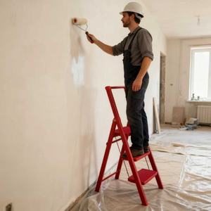 <span class=keywords><strong>Escalera</strong></span> Plegable Portátil Moderna de Acero, Ligera, con Peldaños, <span class=keywords><strong>para</strong></span> Uso Doméstico, Cocina y Garaje - Product Image 5