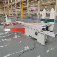 Scie à table horizontale de précision à glissière, machine à bois 45/90 degrés, 5,5 kW, 380 V, haute sécurité, fonctionnement facile, moteur puissant, lame haute performance