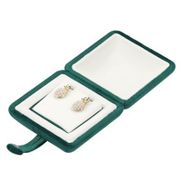 Boîte d'emballage de bijoux en velours personnalisée, boîte cadeau pour collier long, boîte à bijoux de luxe personnalisée avec logo
