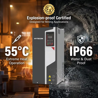 Variador de Frecuencia HYTECON de 5.5kW, 380V, Trifásico, para Uso Industrial Pesado, con IP20 y 2 Años de Garantía