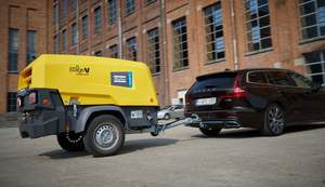 เครื่องอัดอากาศแบบสกรูดีเซล Atlas Copco XAXS600 17 บาร์ 600 ลูกบาศก์ฟุตต่อนาที 250 ปอนด์ต่อตารางนิ้ว 17 ลูกบาศก์เมตรต่อนาที AtlasCopco XAXS 600 ลูกบาศก์ฟุตต่อนาที ความดันสูง - Product Image 3