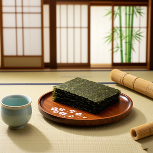 OEM admitido grado C medio corte tostado <span class=keywords><strong>Sushi</strong></span> Nori algas 200 piezas * 40 bolsas por caja baja en calorías elección vegana - Product Image 2