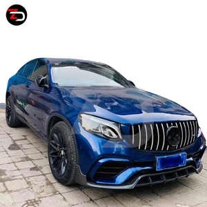 Labbro anteriore in fibra di carbonio stile TC per <span class=keywords><strong>Mercedes</strong></span> <span class=keywords><strong>GLC</strong></span> classe X235 GLC63S SUV - Product Image 1