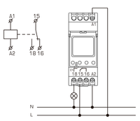 RELETEK Minuteur numérique programmable hebdomadaire à canal unique, relais numérique AC220V-240V 50/60HZ, miniature, scellé, OLED