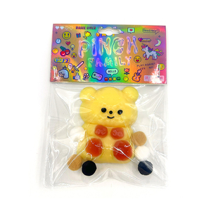 ของเล่นบีบแก้เครียด นุ่มฟู รูปหมีเนย ช่วยผ่อนคลายความเครียด - Product Image 2